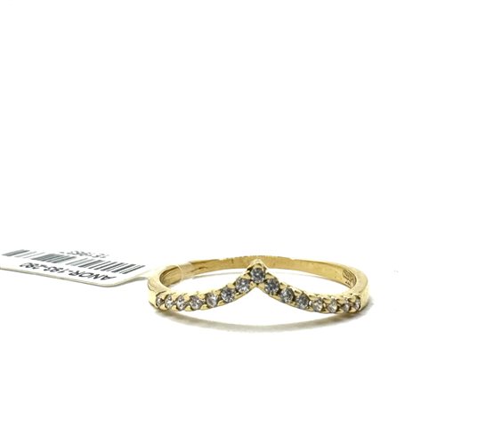 Anello Domar Donna Anello oro 18k in Oro Zircone ANOR-193-280 - ANOR-193-280